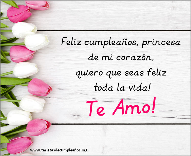 ▷ Tarjetas de Cumpleaños para Esposa o Novia Imágenes con frases ?